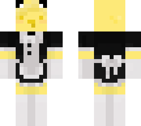 egg in maid outfit