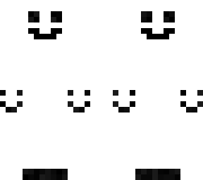 mirrored happy ghost