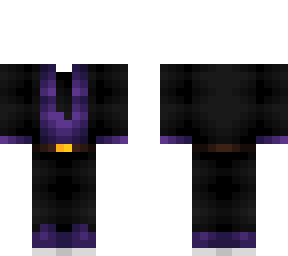 ob - spooky black & purple suit