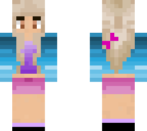 blue sweater light brown hair girl - slim (adrenaline)