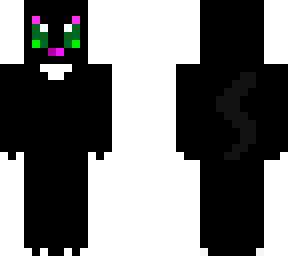 cute black cat(remake)(fixed tail)