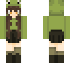 frog hoodie skin