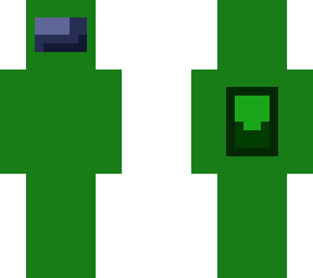 green - amoungus