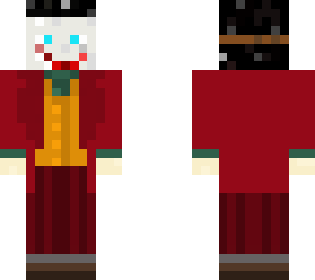 joker with mask and removable layer (black hair)