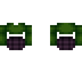 ob - green top w/ purple skirt