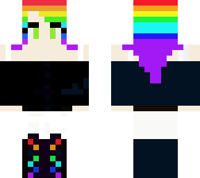 rainbow girl