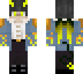 spicey yellow skin devil boy