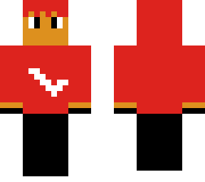 the man red and black