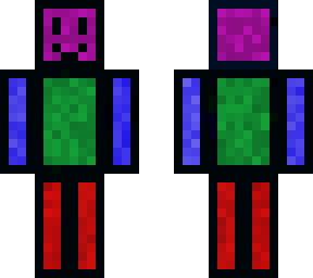colorful brickman