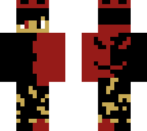 corrupting red and black