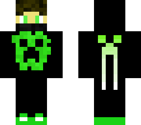 crying creeper with creeper shirt