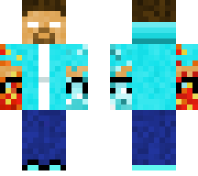 ELEMENTAL HEROBRINE | Minecraft Skin