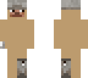 grey hat and fish stev skin