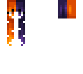 hb - orange & purple halloween split