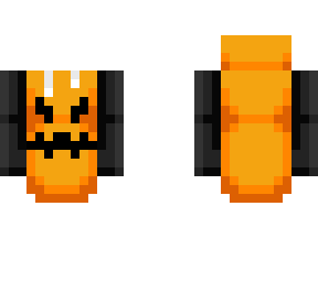 jack o' lantern black and orange hoodie outfit base