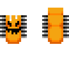 jack o' lantern striped sleeve hoodie outfit base