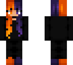 orange & purple 2022 halloween egirl