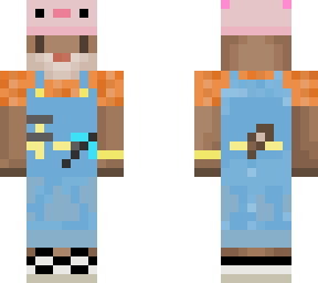 otter builder with axolotl beanie