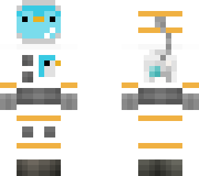 penguin in an astronaut costume 3132