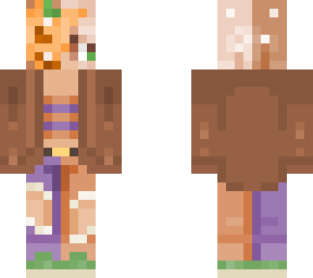 pumpkin infested girl