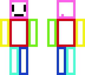 rainbow outline