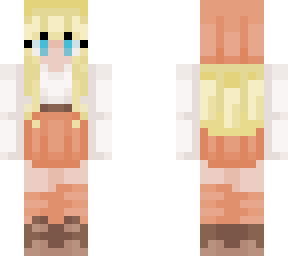 yellow hair pumpkin spice girl