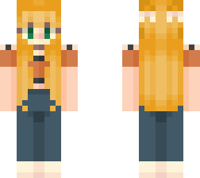 blond fall girl