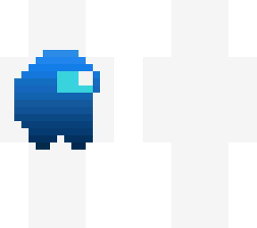 blue amongus armor