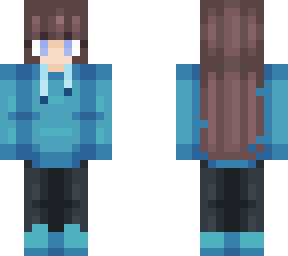 blue jumper girl 2.0