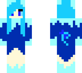 frozen girl with frost
