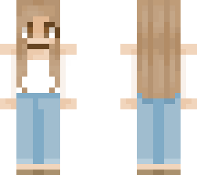 long, light brown hair