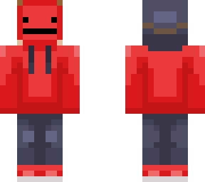 red masked guy | Minecraft Skin