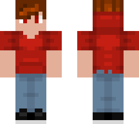 short sleeve hoodie (red)