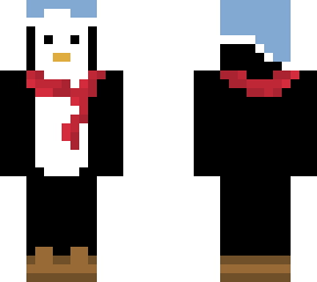 very cold penguin