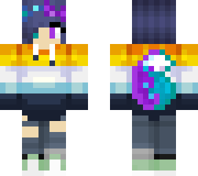 .*: blue hair and pronouns :*.