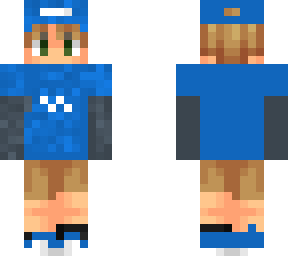 boy wearing blue
