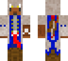 connor kenway w/ spirit wolf tatted face