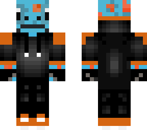 gecko with orange hoodie v2.1