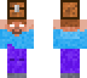 herobrine cargando cofre