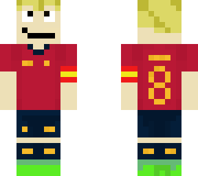 mi personaje con la camiseta de espaa qatar 22