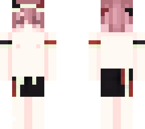 pink boy but swimming saucepan