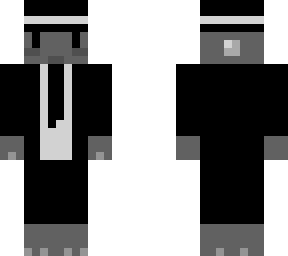 simple dino in a suit