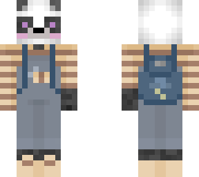bee overalls and pack - panda