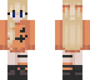 blonde halloween