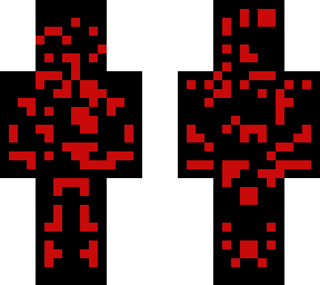 blood red