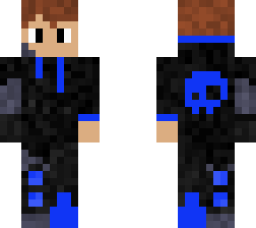 blue robotgamer with no hood