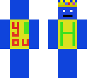broken blue king