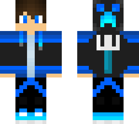cool blue gamer boy (headphones)