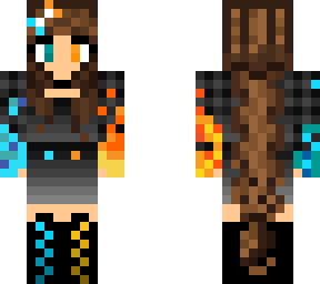 fire/ice girl