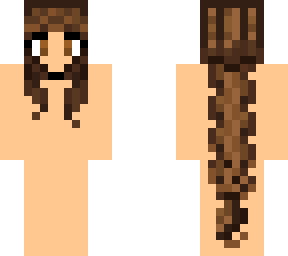 long brown hair